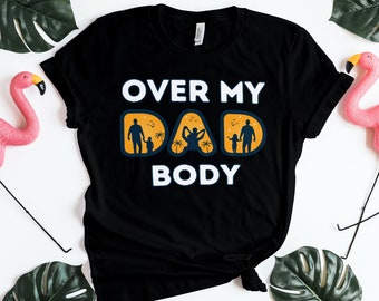 Over My Dad Body, Funny Dad Shirts, Gift For Dad, Father’s Day Gifts, Papa Shirt, Grandpa Gifts