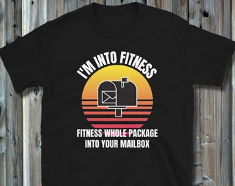 Estou em boa forma, presente do carteiro, camisa do carteiro, presente do transportador, presente do carteiro, presente do carteiro, camiseta engraçada