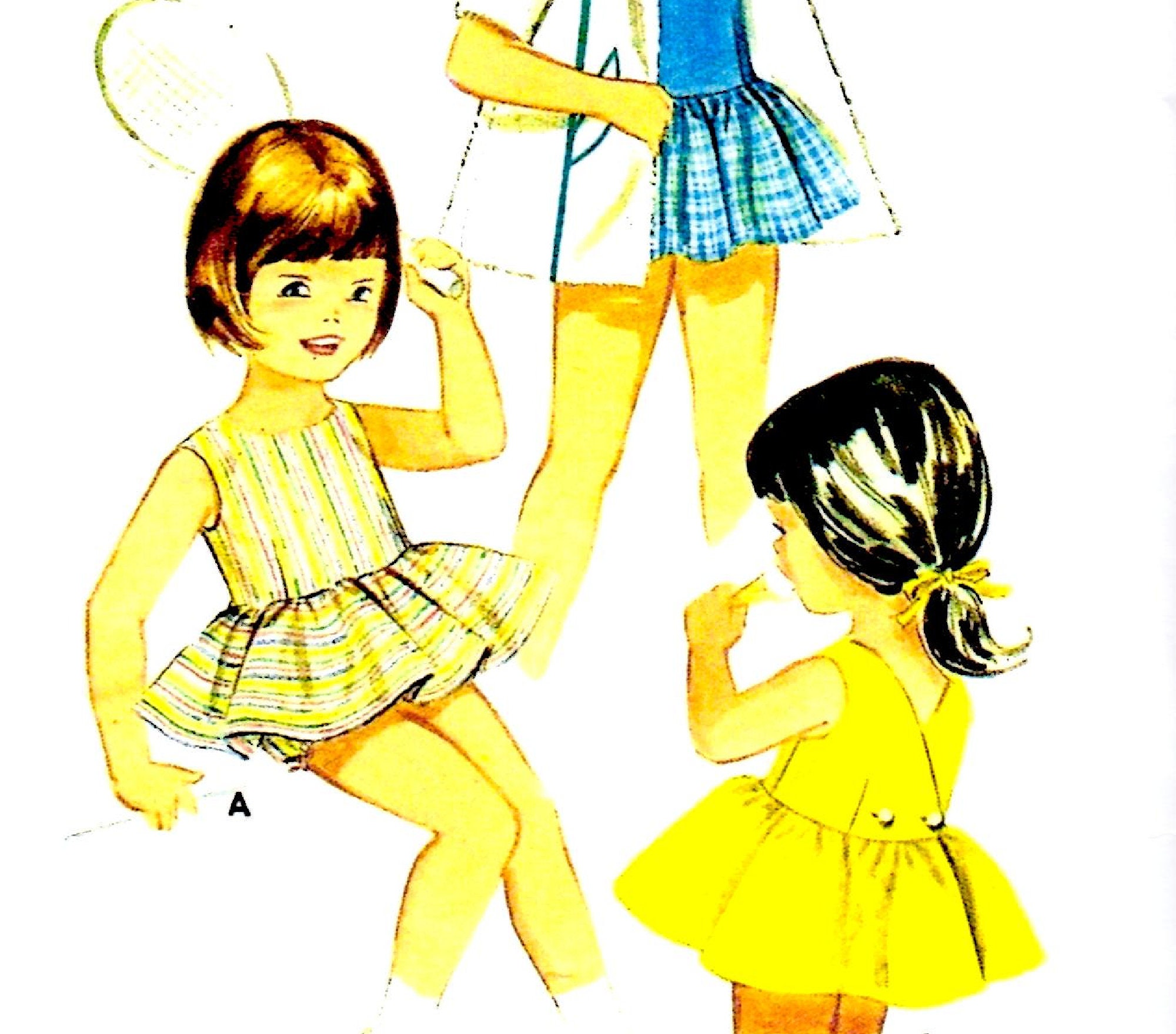 Daisy Top and Embroidered Bloomers Set