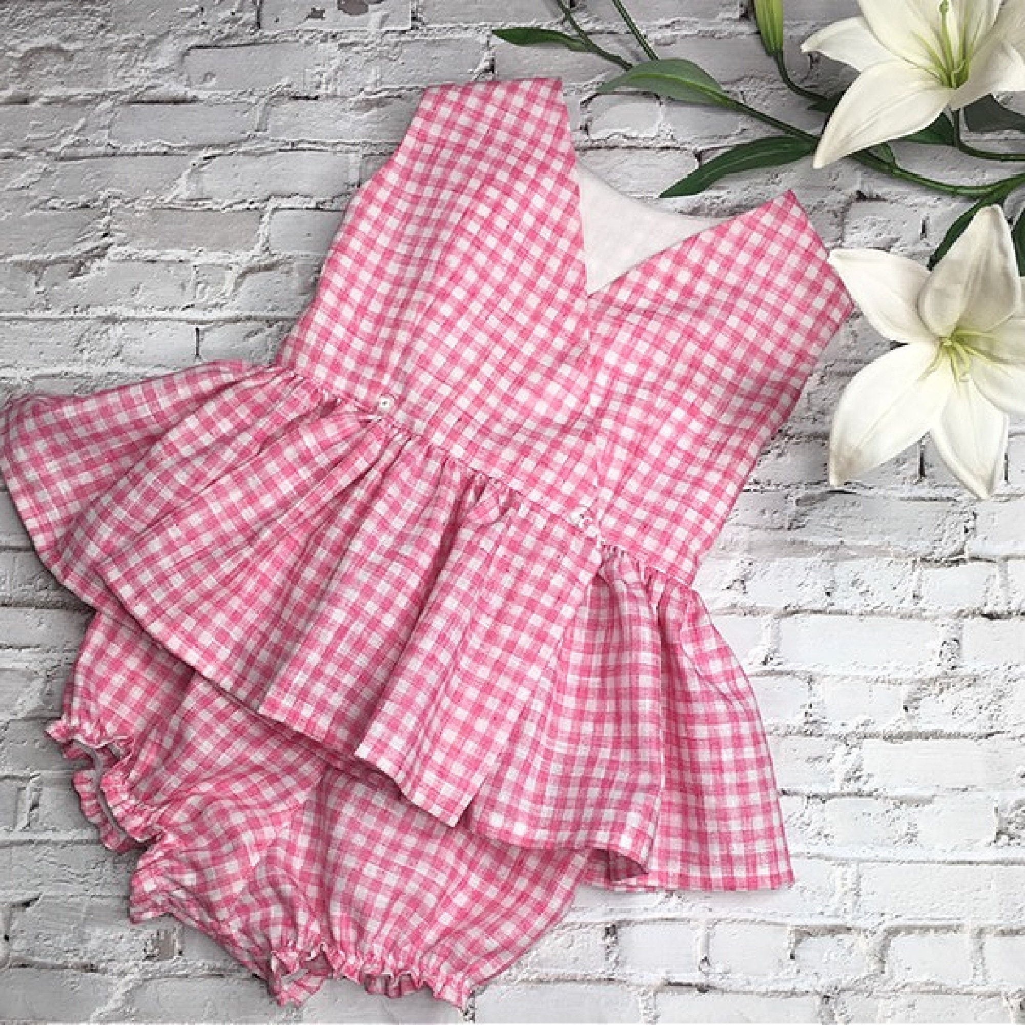 Daisy Top and Embroidered Bloomers Set main image 1
