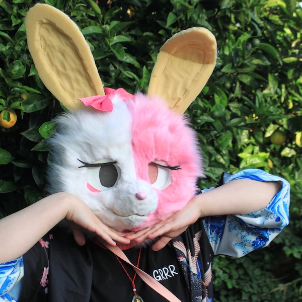 UNFINISHED! Kemono bunny fursuit premade (READ DESCRIPTION)