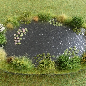 Medium Duck Pond for Model Railway, Diorama's & Wargaming