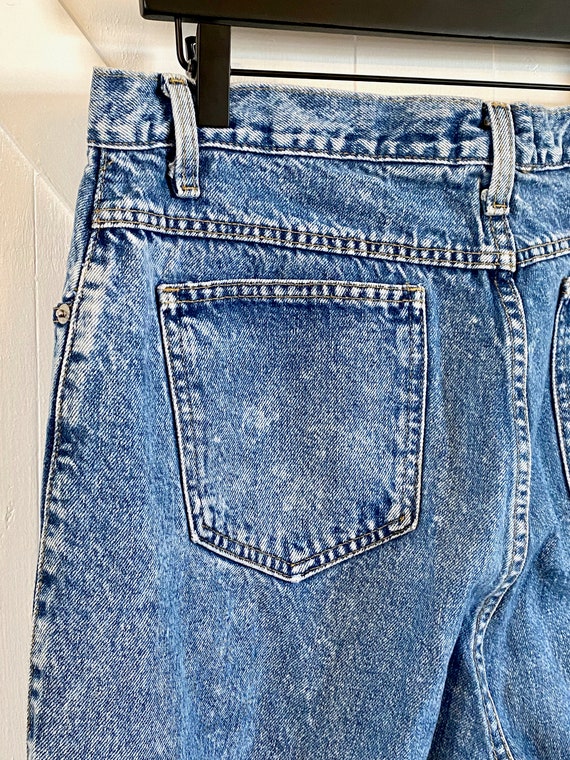 1980's Vintage High Waisted Mom Jean Denim Pants … - image 10