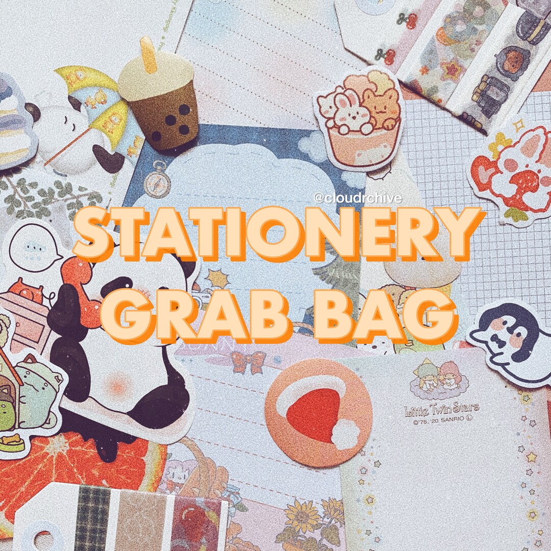Stationery Grab Bag Journaling Penpalling Scrapbooking Etsy