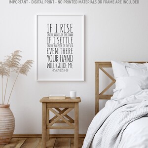 If I Rise on the Wings of the Dawn If I Settle on the Far Side of the ...