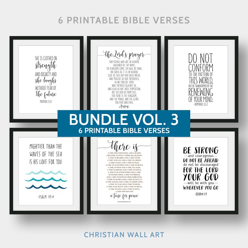 Bible Verse Art - Etsy