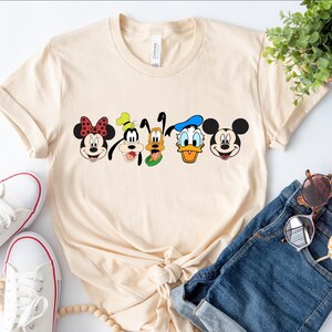 Disney Mickey And Friends Shirt, Disney Family Shirt, Disney Friends Shirt, Disney Group Shirt, Mickey Minnie Donald Pluto Goofy Daisy Shirt
