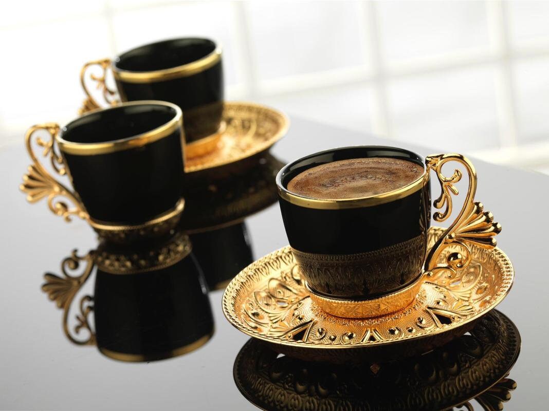 3oz Unique Espresso Cups Set for 6 Porcelain Coffee Set Etsy