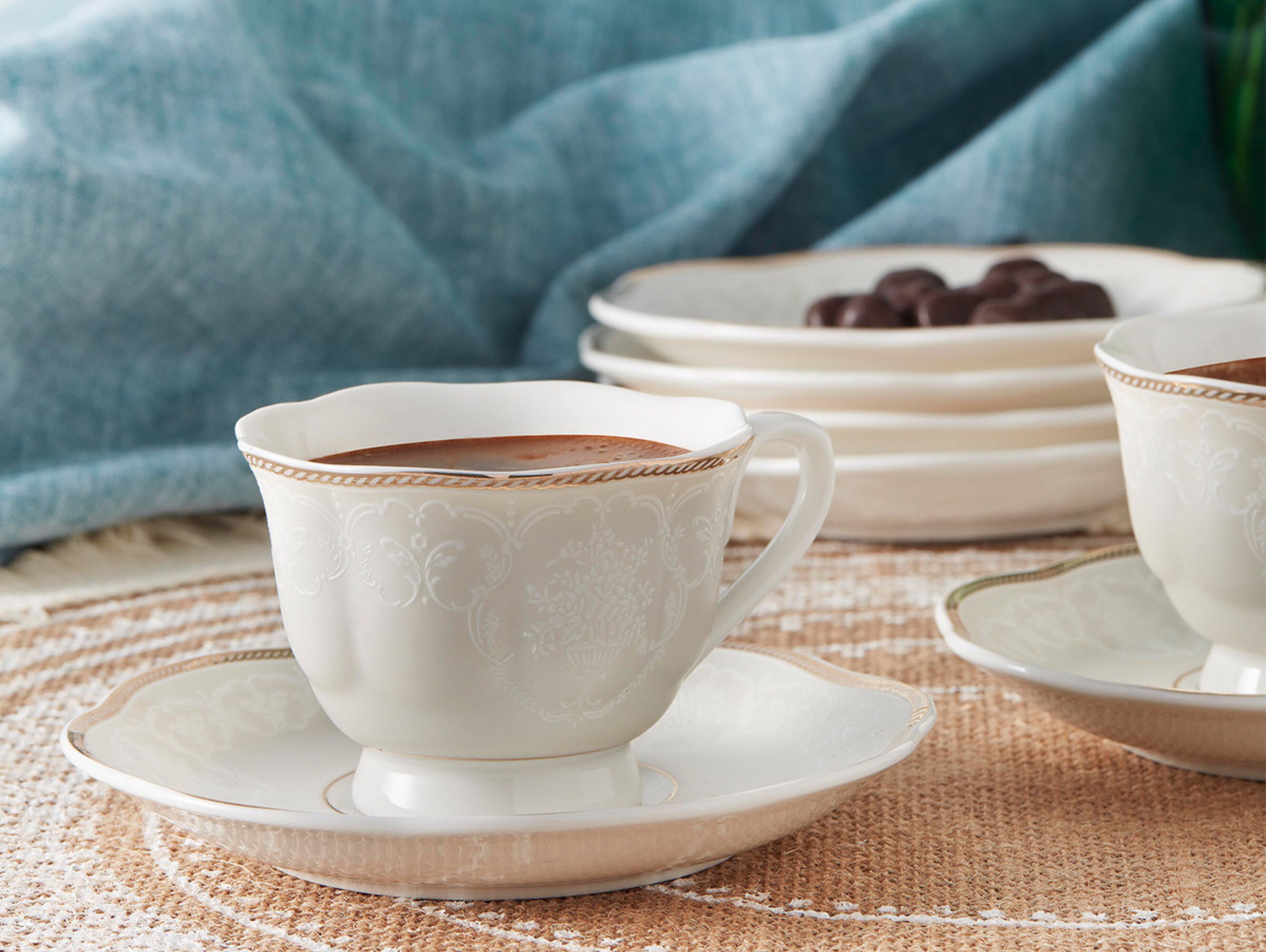 3oz Unique Espresso Cups Set for 6 Porcelain Coffee Set Etsy