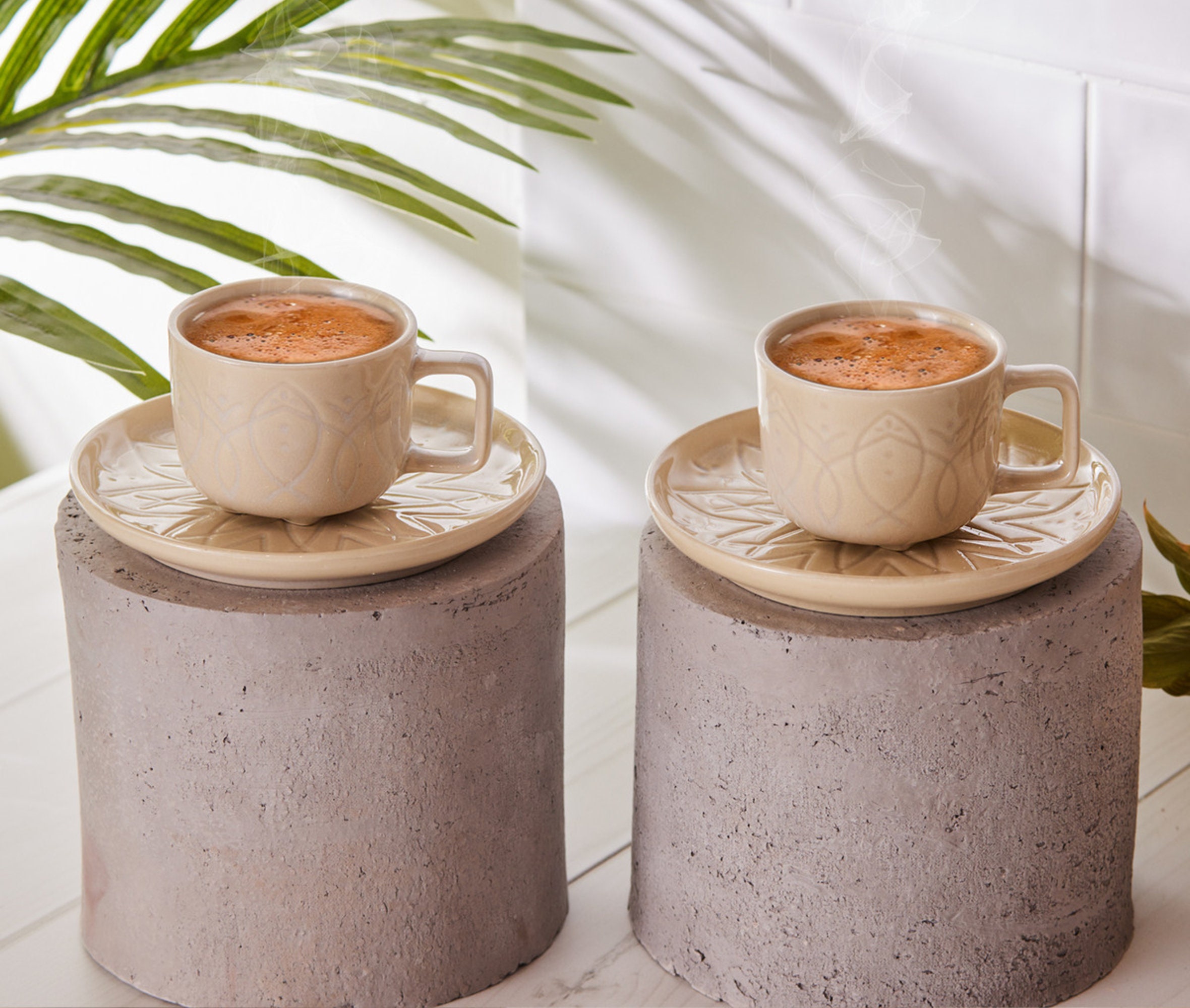 3oz Unique Espresso Cups Set for 6 Porcelain Coffee Set Etsy