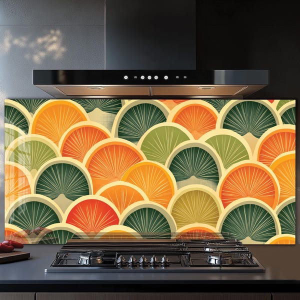Tempered Glass Backsplash, Kitchen Sink Cover, Splashback Tile, Stove Back Cover, Kitchen Wall Protector, Stove Backsplash, Glass Wall Art