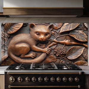 Dosseret en verre trempé, Recouvrement d'évier de cuisine, Crédence en carreau, Cache arrière de cuisinière, Protecteur mural de cuisine, Planche à découper en verre, Protection de cuisinière