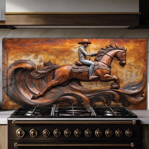 Dosseret en verre trempé, Recouvrement d'évier de cuisine, Crédence en carreau, Cache arrière de cuisinière, Protecteur mural de cuisine, Planche à découper en verre, Protection de cuisinière