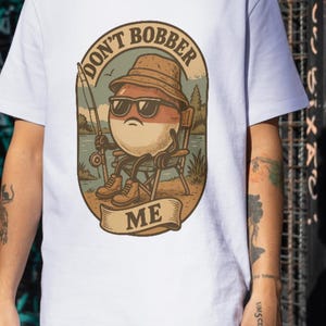 Camiseta de pesca PNG / No me arruines png / Diseño de sublimación de pesca de lubina para ropa, archivo de impresión de 300 ppp / divertida camiseta de lubina png