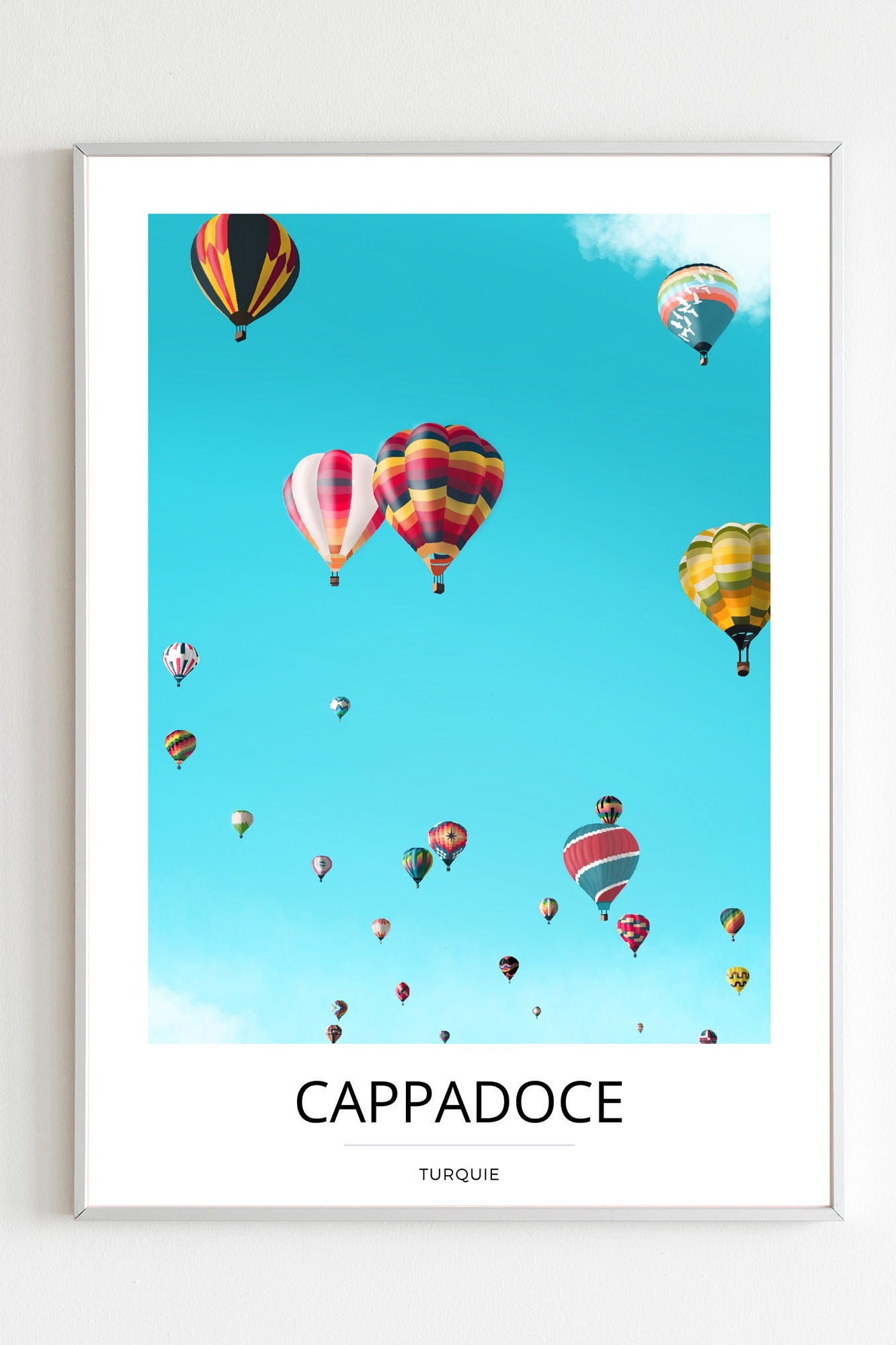 Cappadoce, Impression Affiche, Affiches de Voyage, Décoration Intérieur, Art Murale, Illustrations I