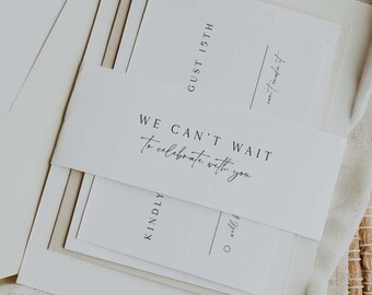 We Can't Wait to Celebrate With You Invitation - Etsy