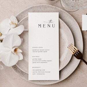 CLAIRE Minimal Wedding Reception Bundle, Printable Wedding Signs Template Download, Modern Wedding Signage, Fully Editable Instant Download image 5