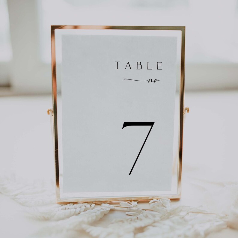 CLAIRE Minimal Wedding Reception Bundle, Printable Wedding Signs Template Download, Modern Wedding Signage, Fully Editable Instant Download image 4