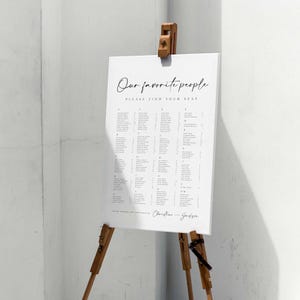 CHRISTINE Modern Elegant Wedding Invitation Bundle, DIY Minimal Large Wedding Kit, Modern Minimal Wedding Invitation Suite Template Bundle image 5