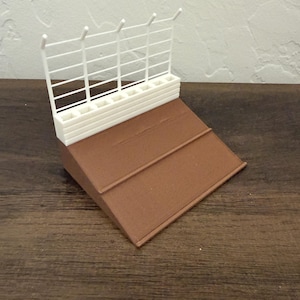 1:64 Diecast Double Dirt Track Display Stand 3D Printed Fits Two 1 64 Models