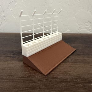 1:64 Diecast Dirt Track Display Stand 3D Printed Fits One 1 64 Model
