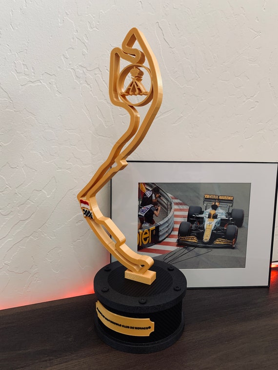 Customizable Monaco Grand Prix Trophy Replica Full Size 