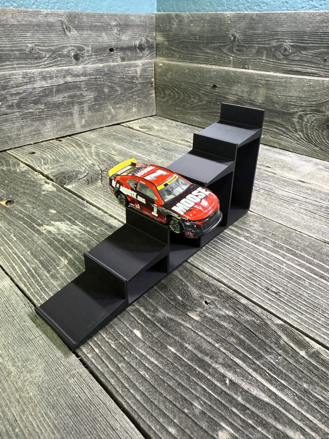 1:64 Diecast 5 Tier Angled Display Stand 3D Printed Fits 5 Cars - Etsy