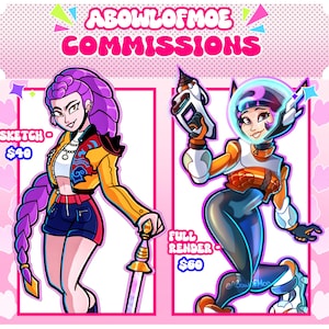 Character Art Commissions // READ DESC