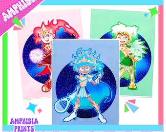 Amphibia: Calamity Trio Prints