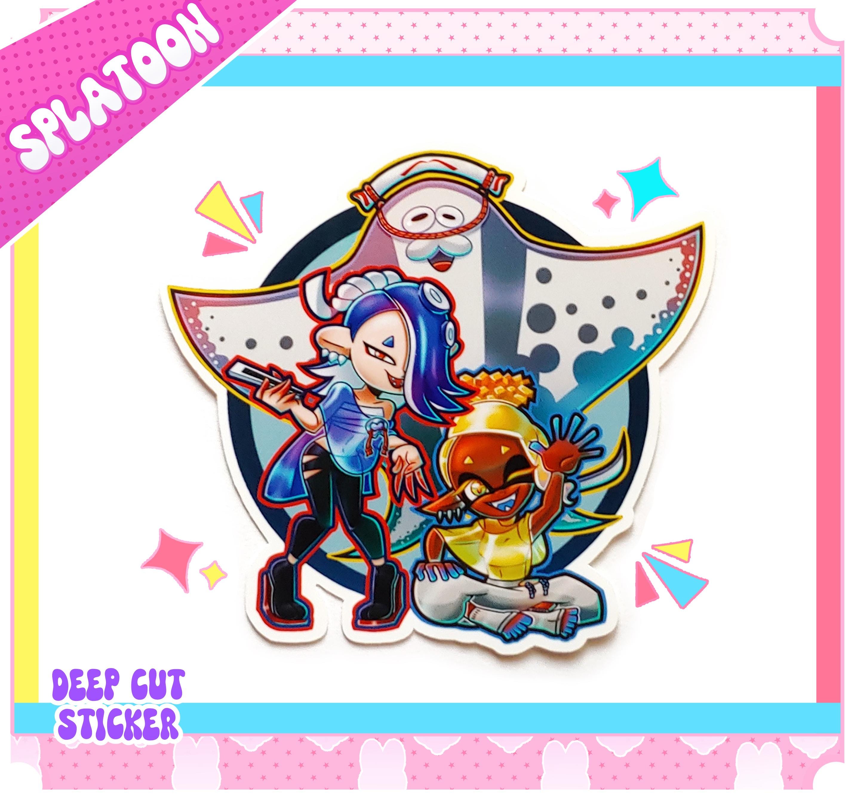DEEP SQUAD ステッカー Splatoon: Deep Cut Sticker - Etsy