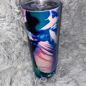 Glow in the Dark King of pop 20oz tumbler