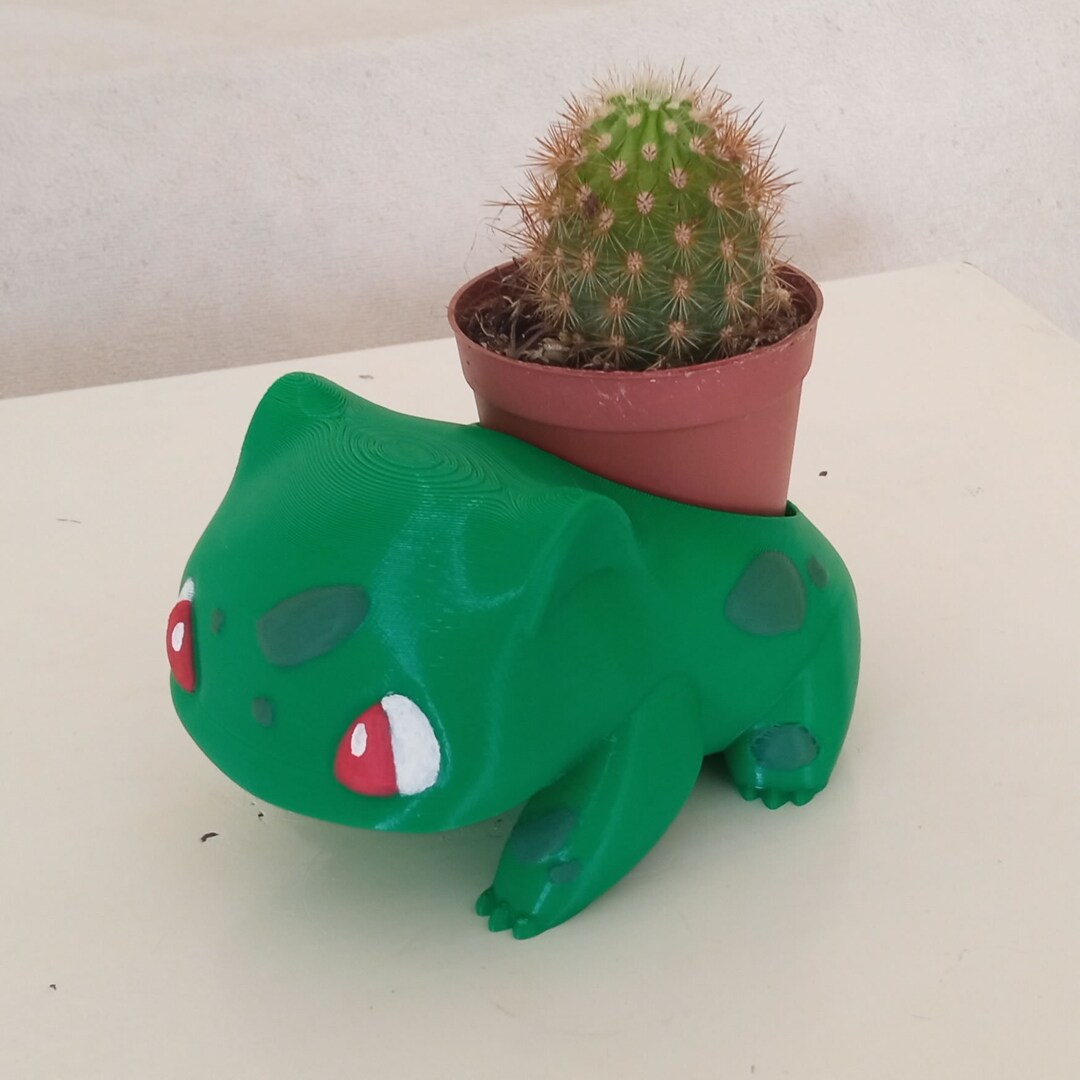 Bulbasaur Bulbasaur Flower Pot Bulbasaur Planter Etsy