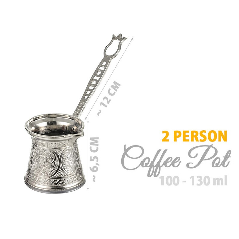 Turkish Coffee Pot for Induction Stove Moka Pot Espresso Etsy