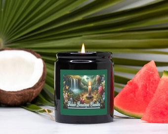 Fabulo Beautique Candles -Ceramic 8oz (Black)