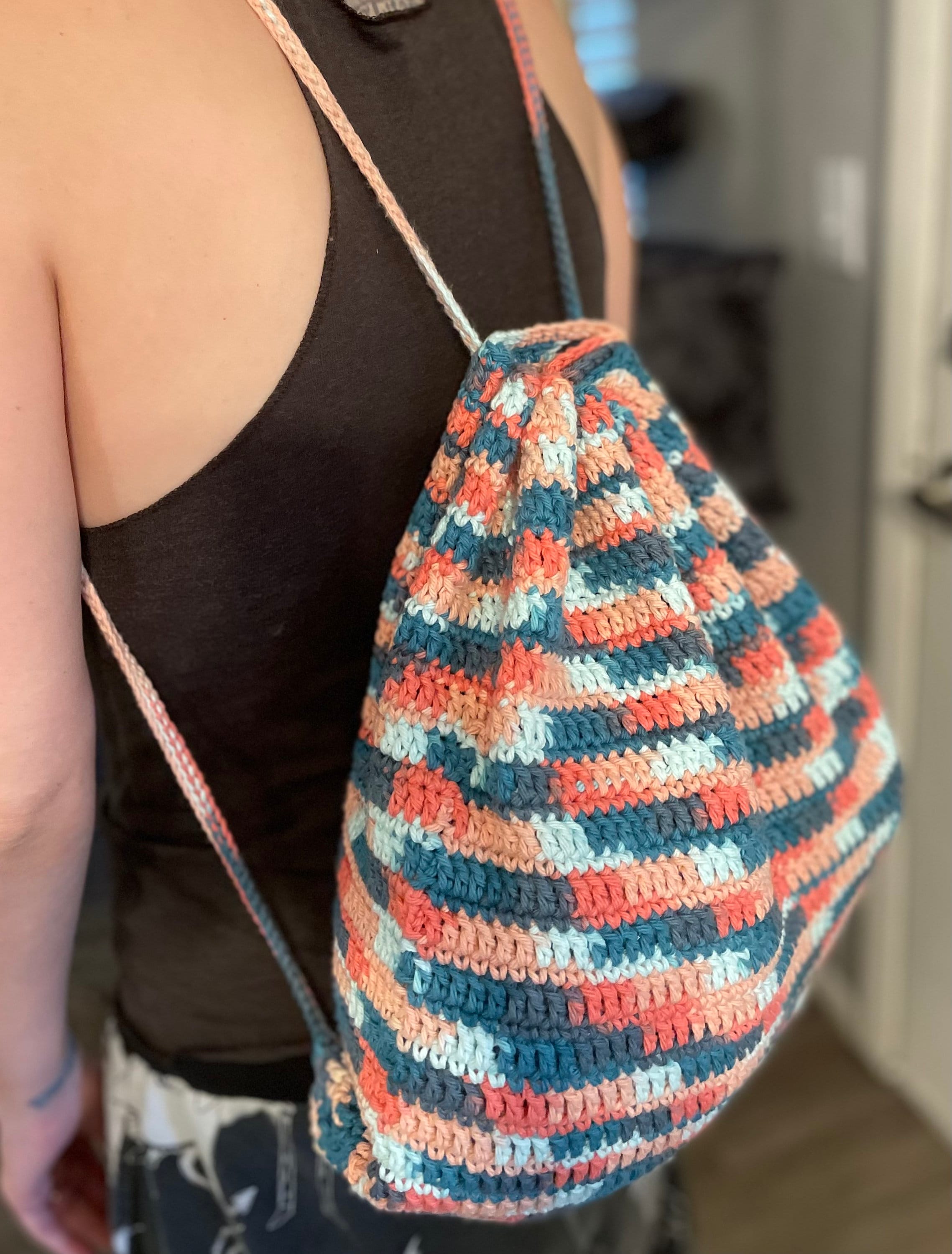 Drawstring backpack Etsy