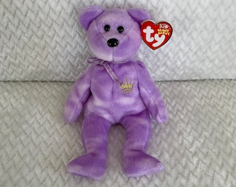 Ty Original Beanie Babies: sinceramente tuyo, el osito Hallmark (¡en perfecto estado, con etiquetas oscilantes!)