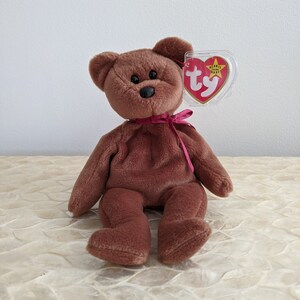 Ty Original Beanie Babies - Vintage Bears - Teddy  (Mint Condition, With Swing Tags!)