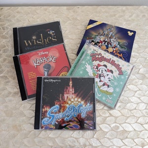 Collectible Disney CDs - Theme Park Exclusives & Sing Alongs (Used but in Great Condition)