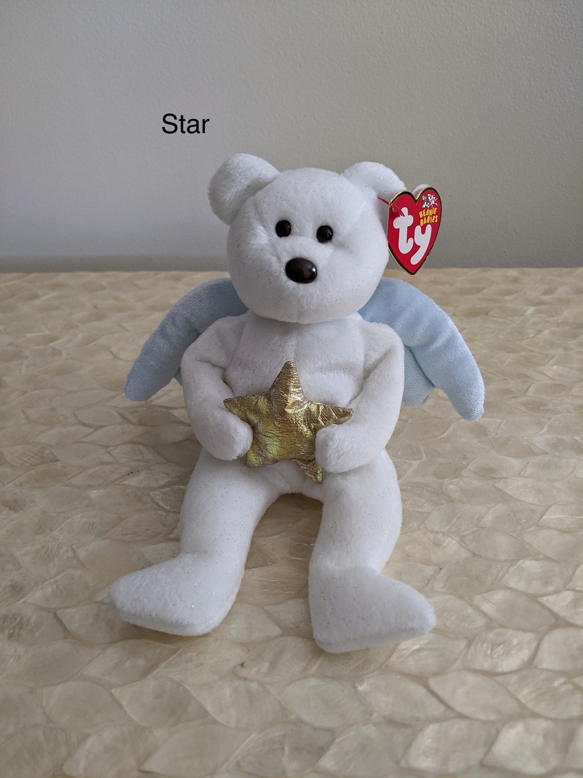 Ty Original Beanie Babies Angel Bears Halo Halo II Etsy UK