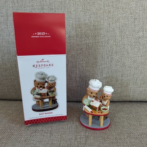 Hallmark Keepsake Ornament - &quot;Busy Bakers&quot; (New in box, released 2013)