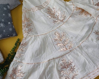 Crushed Cotton Handmade Sharara Gharara 