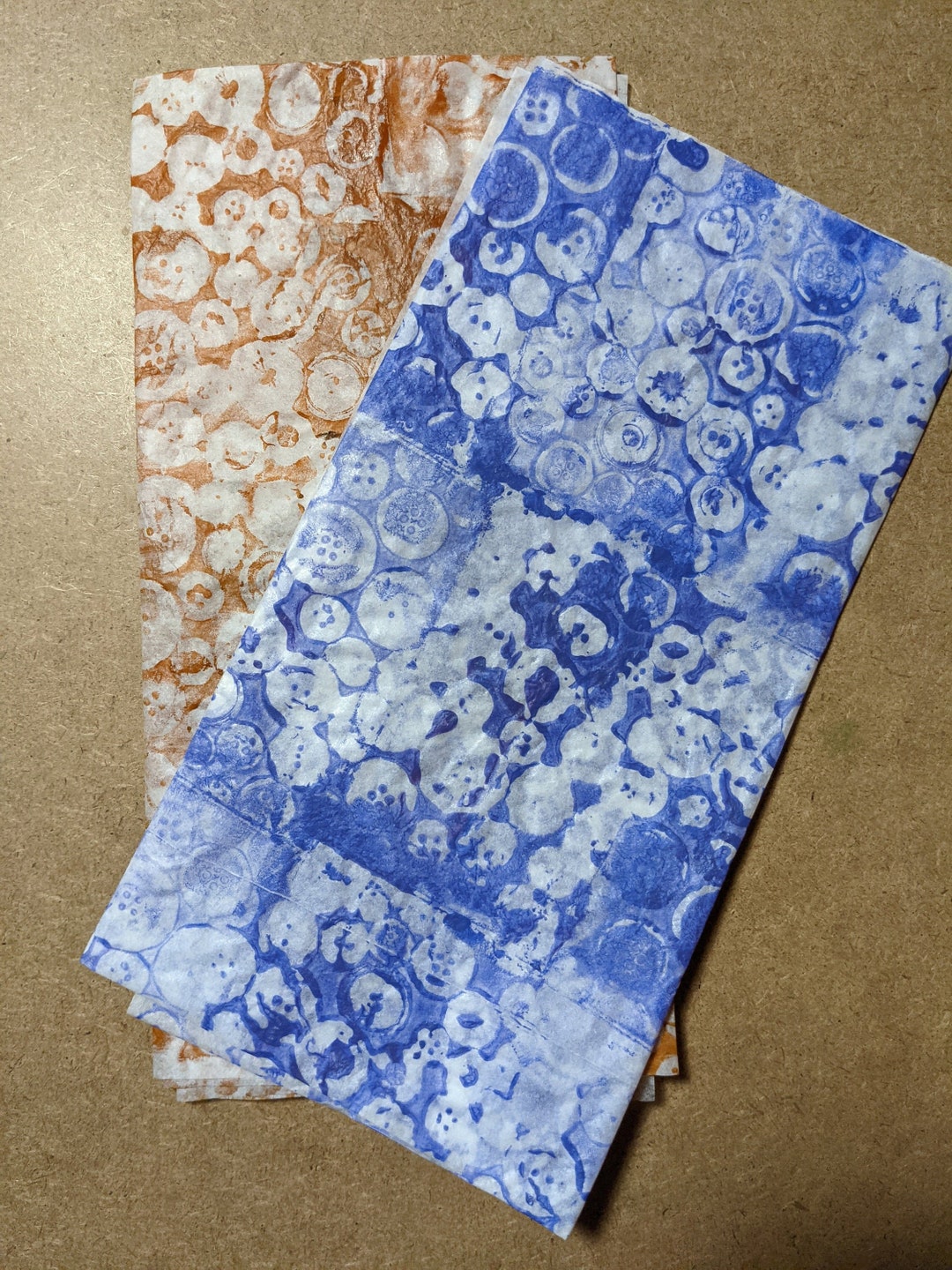 Tissue Paper Quilt Pattern Tissue Paper - Pattern #1 - Etsy