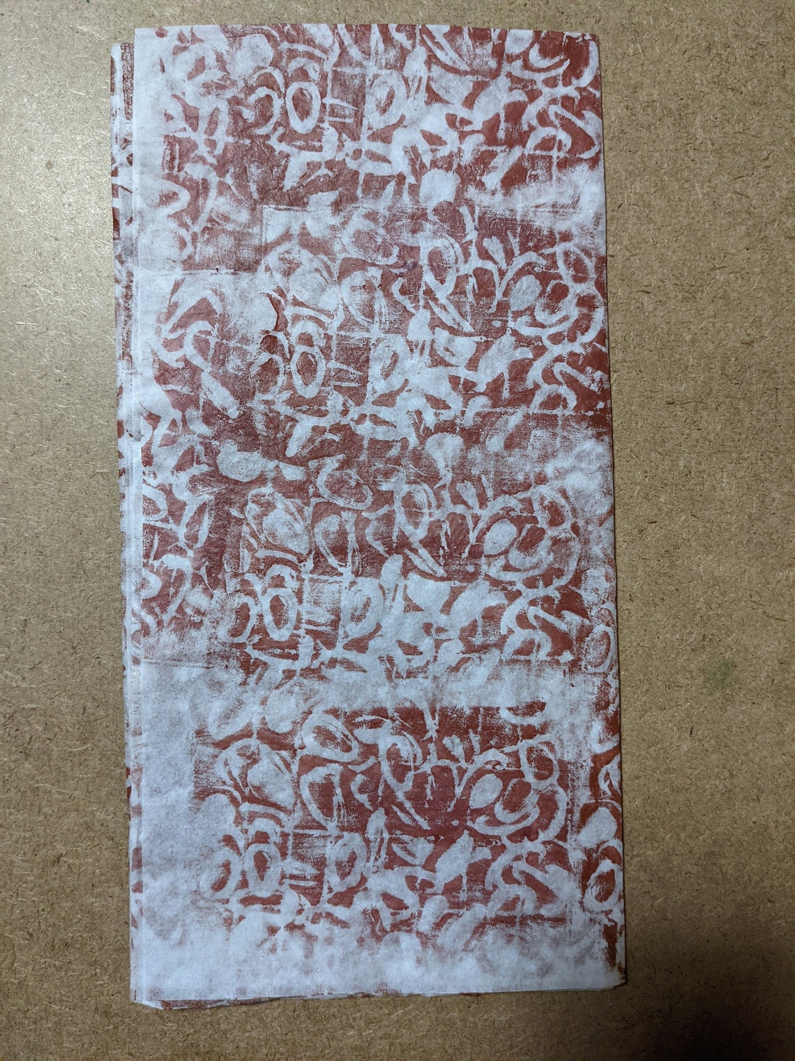 Tissue Paper Pattern 7 Etsy