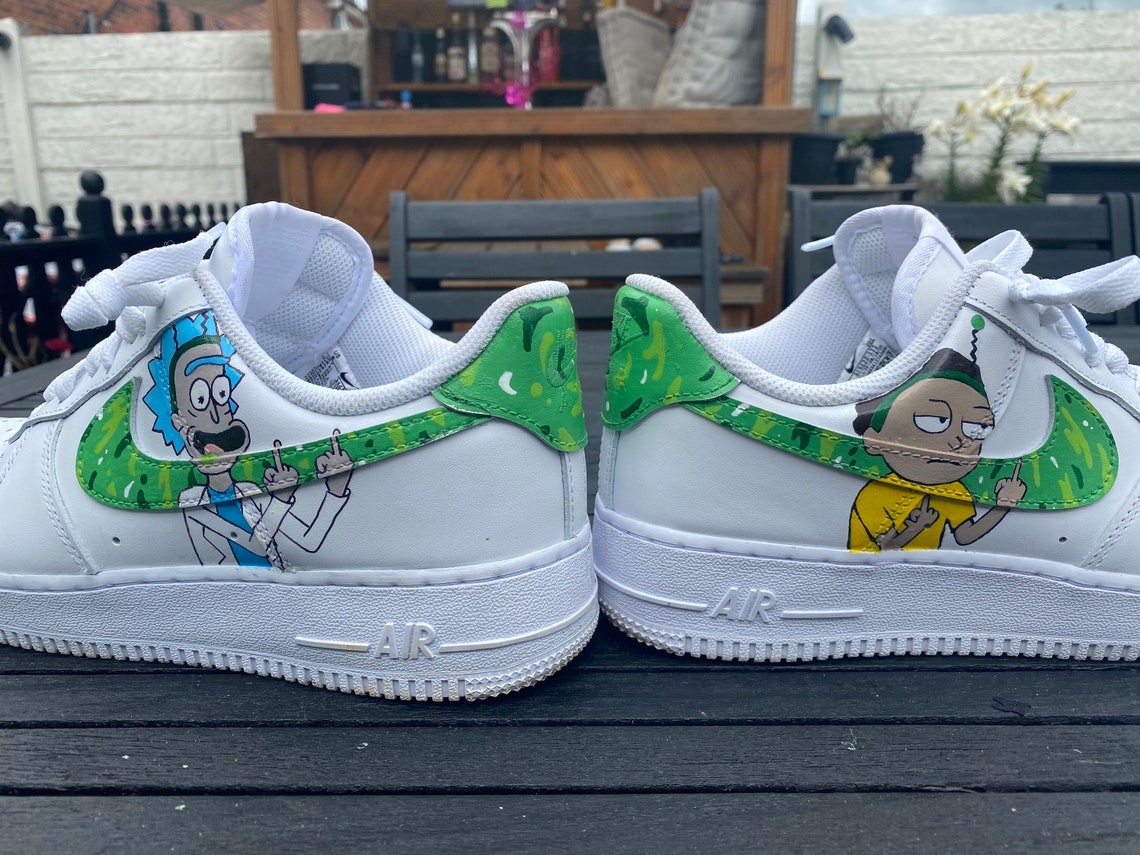 pickle rick air force 1