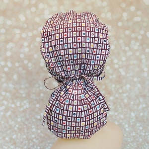 Scrub caps for women ponytail, Surgical cap women, Ponytail scrub cap