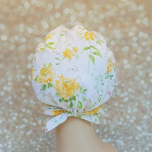 Surgical Cap Women, Ponytail Scrub Cap, Scrub Cap For Women, Scrub Hat For Women