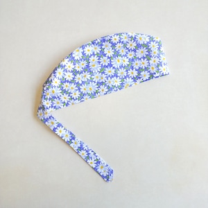 OR Surgical cap, Scrub caps ponytail, Scrub hat for women with buttons, Purple floral
