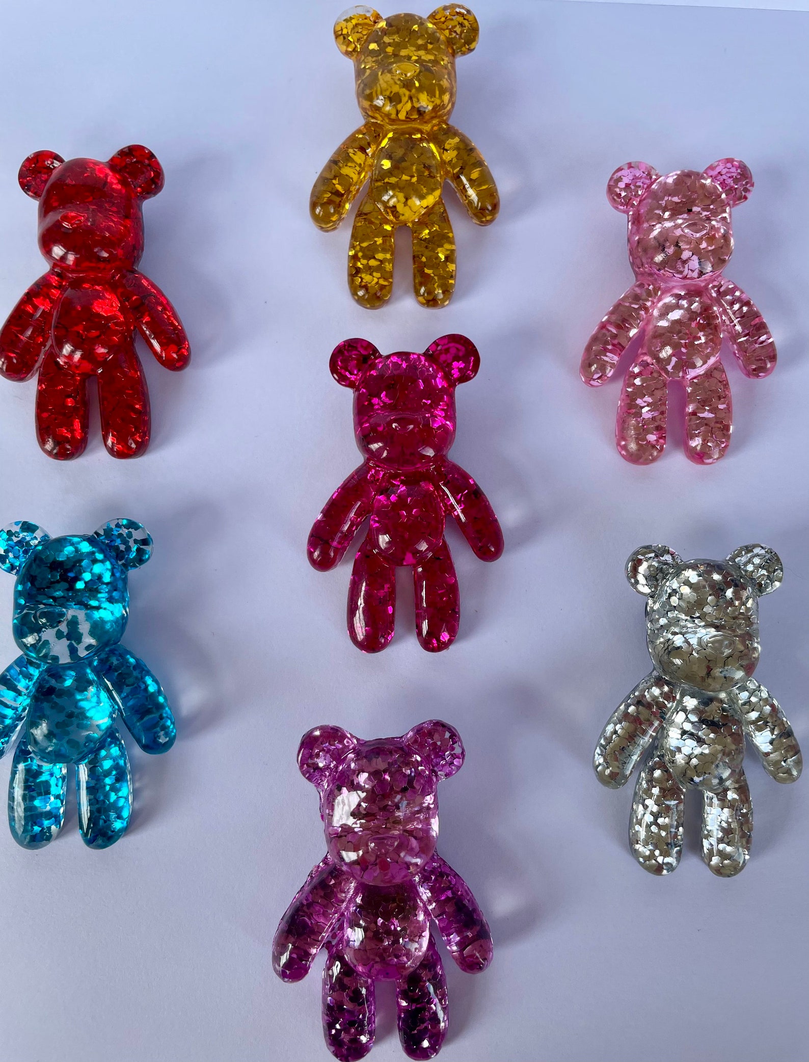 Sparkle Bear Charms para crocs Etsy