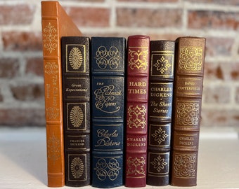 SOLD SEPARATELY - Books by Charles Dickens - Easton Press Leather-bound