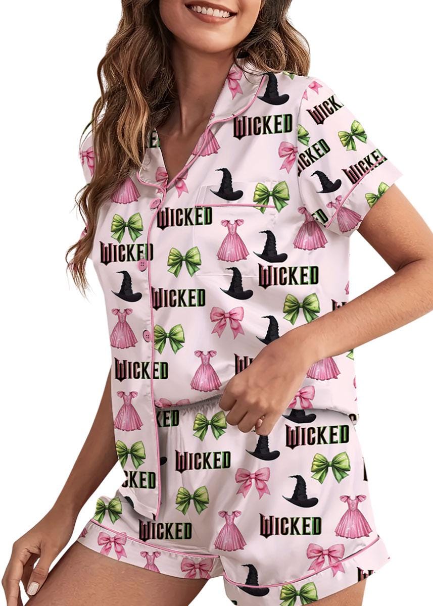 Discover Wicked Movie Pajama Set for Women